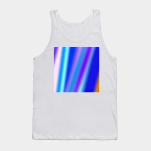 blue green red abstract texture pattern design Tank Top